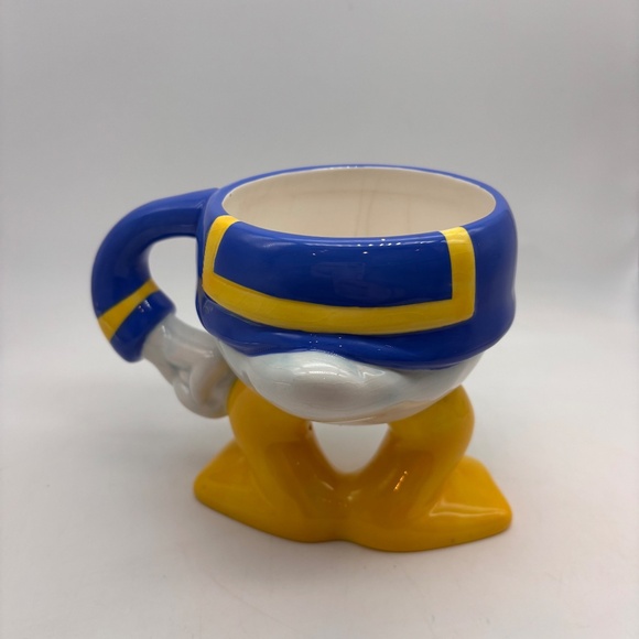 Disney Theme Parks Donald Duck 'Donald' Feet Novelty Ceramic Coffee Mug - Picture 5 of 16